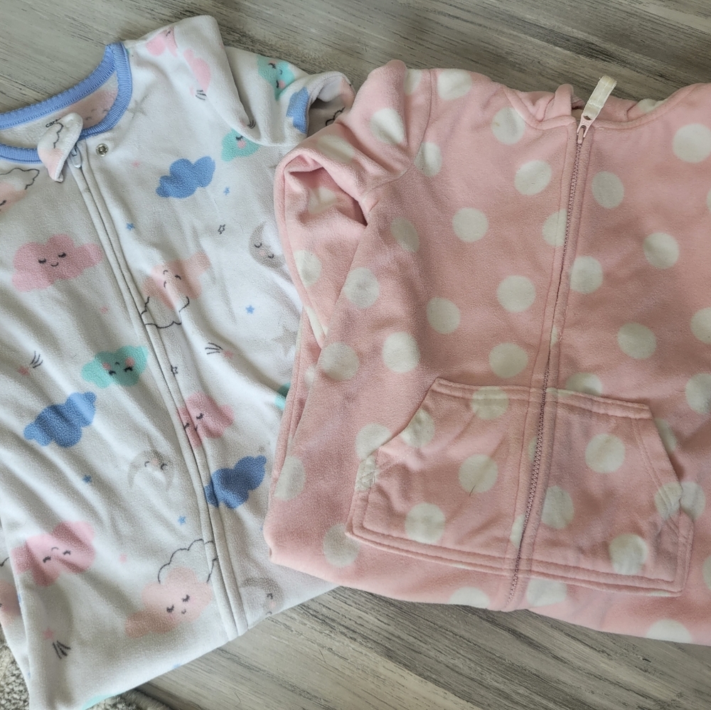 24m fleece pajamas Carters